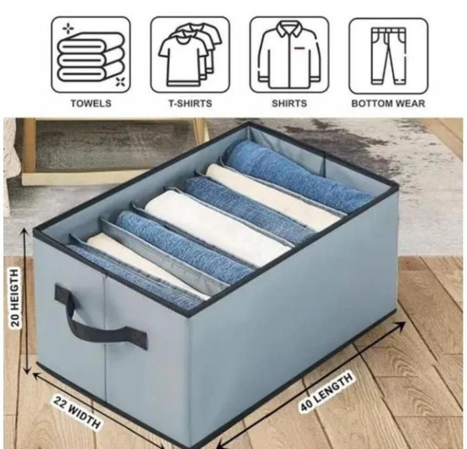 Foldable Storage Box Organizer (Pack of 2)