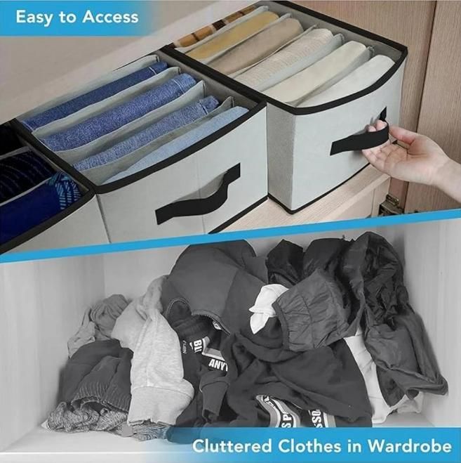 Foldable Storage Box Organizer (Pack of 2)